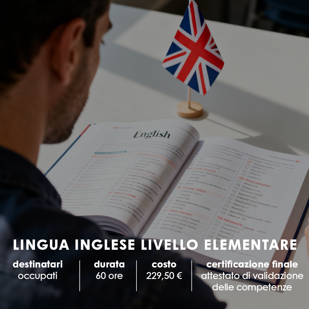 LINGUA INGLESE Livello ELEMENTARE – FICP per occupati