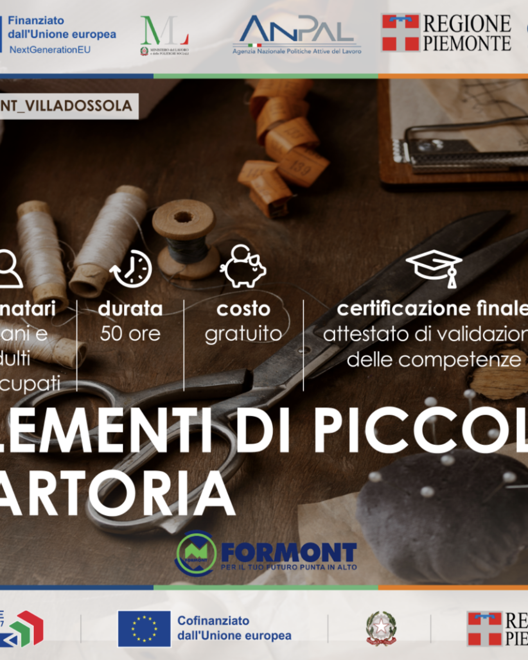 VILLADOSSOLA: elementi di piccola sartoria – GOL