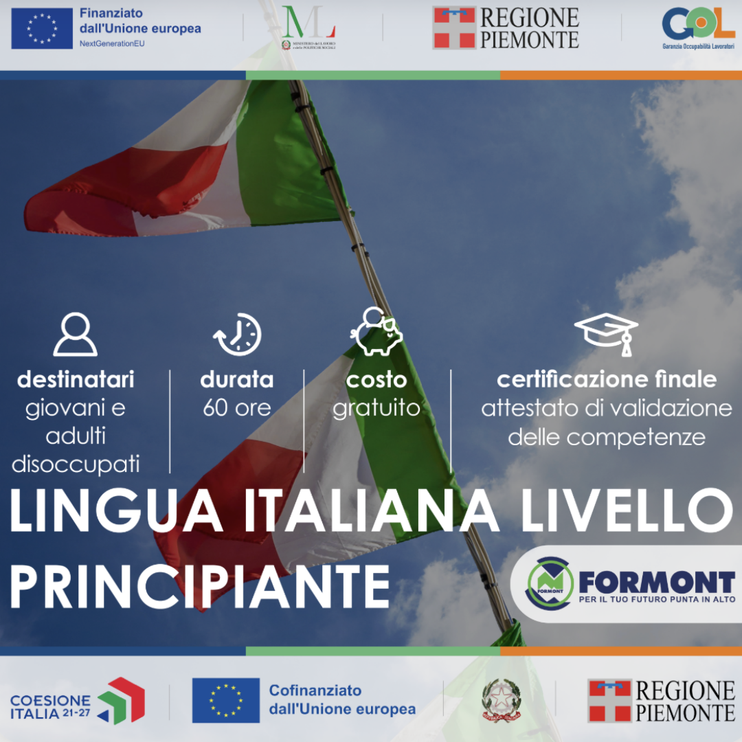 Lingua italiana L2 – Livello principiante A1 – GOL