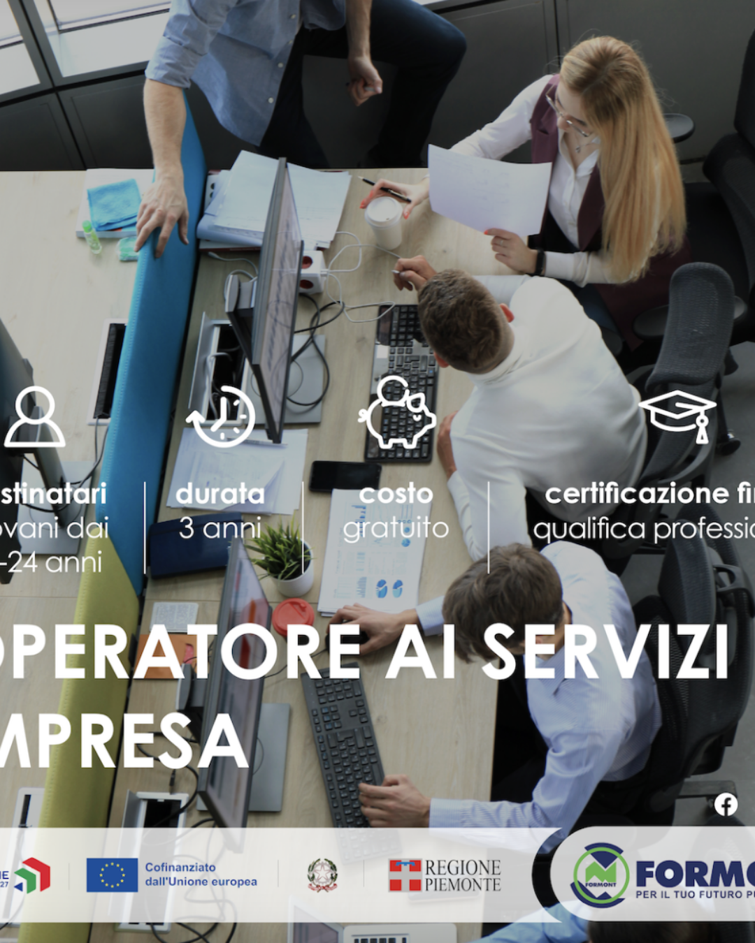 VENARIA: OPERATORE AI SERVIZI DI IMPRESA