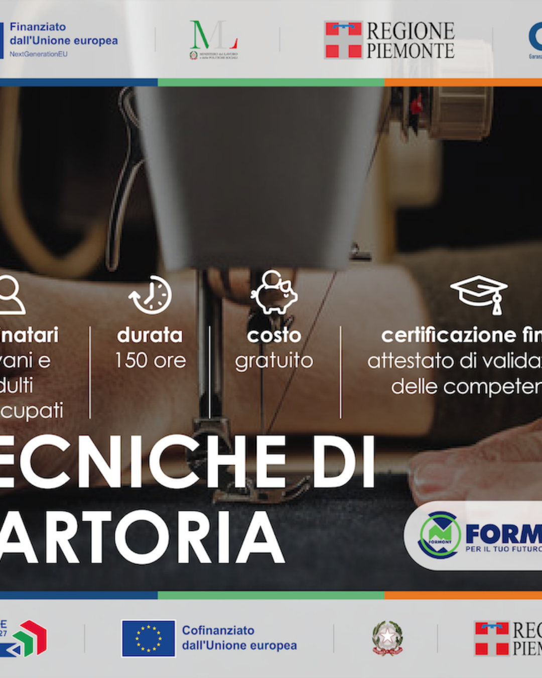 VALSESIA: TECNICHE DI SARTORIA Corso gratuito GOL