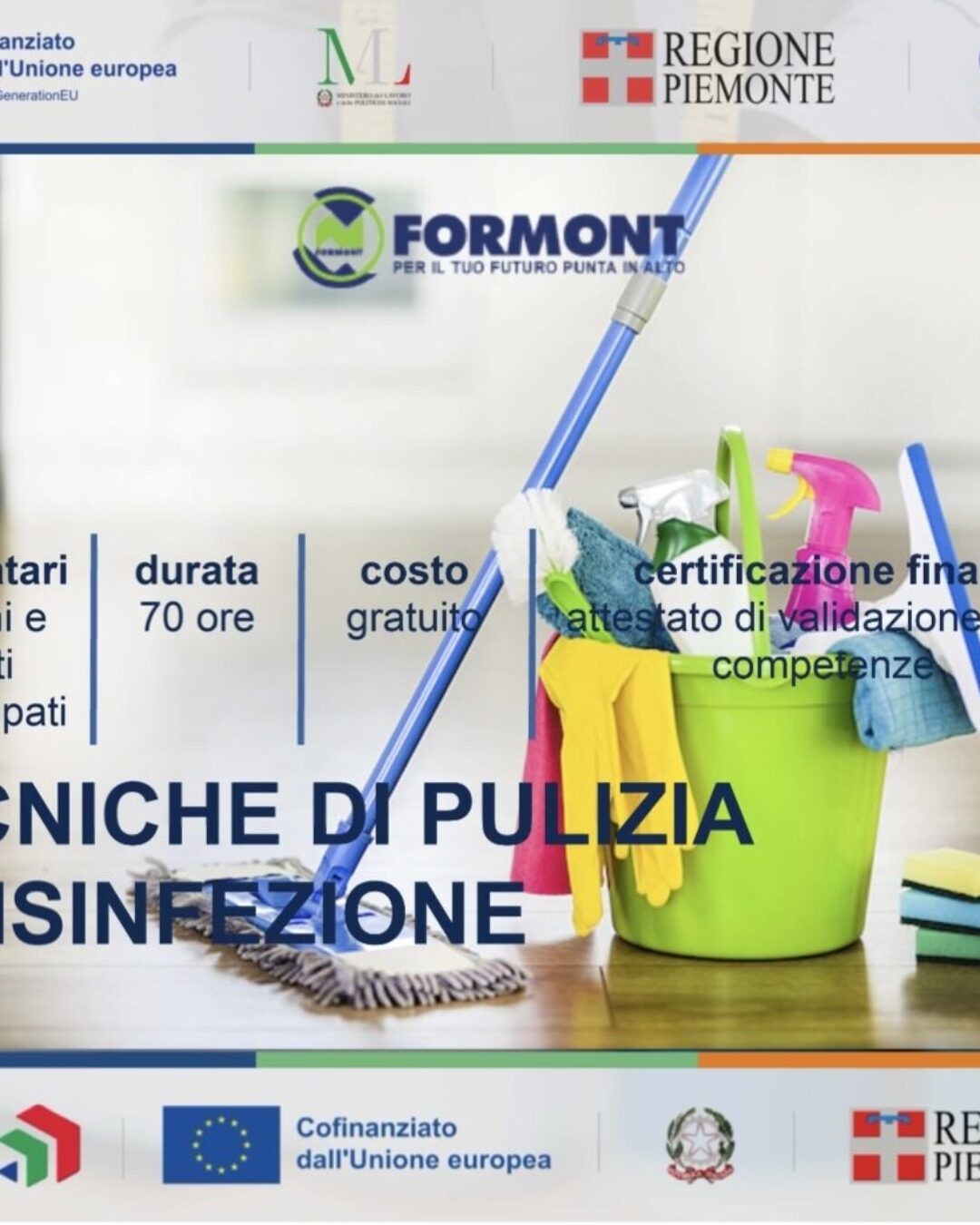 VILLADOSSOLA: TECNICHE DI PULIZIA E DISINFEZIONE – GOL