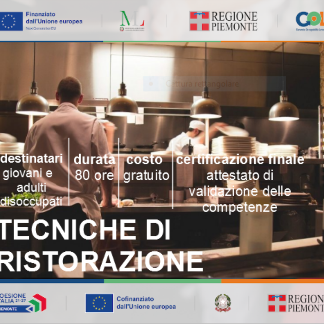 Tecniche di ristorazione – (GOL) – Villadossola