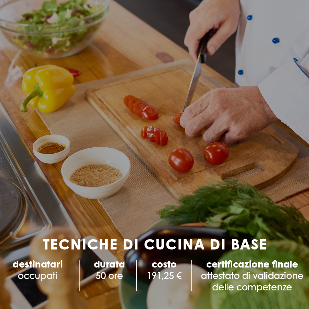 TECNICHE DI CUCINA BASE – (FICP)