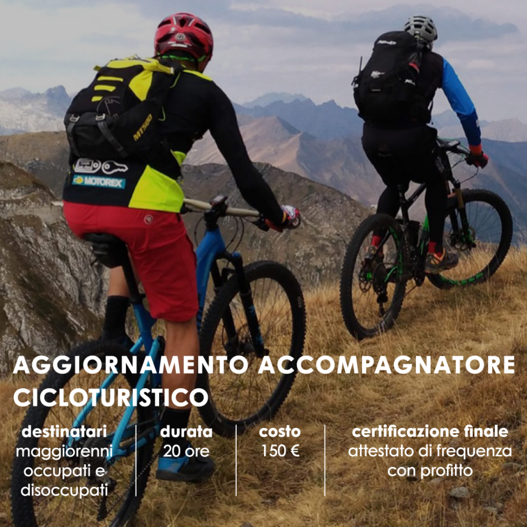 AGGIORNAMENTO ACCOMPAGNATORE CICLOTURISTICO (Area Piemonte Nord – Ovest)