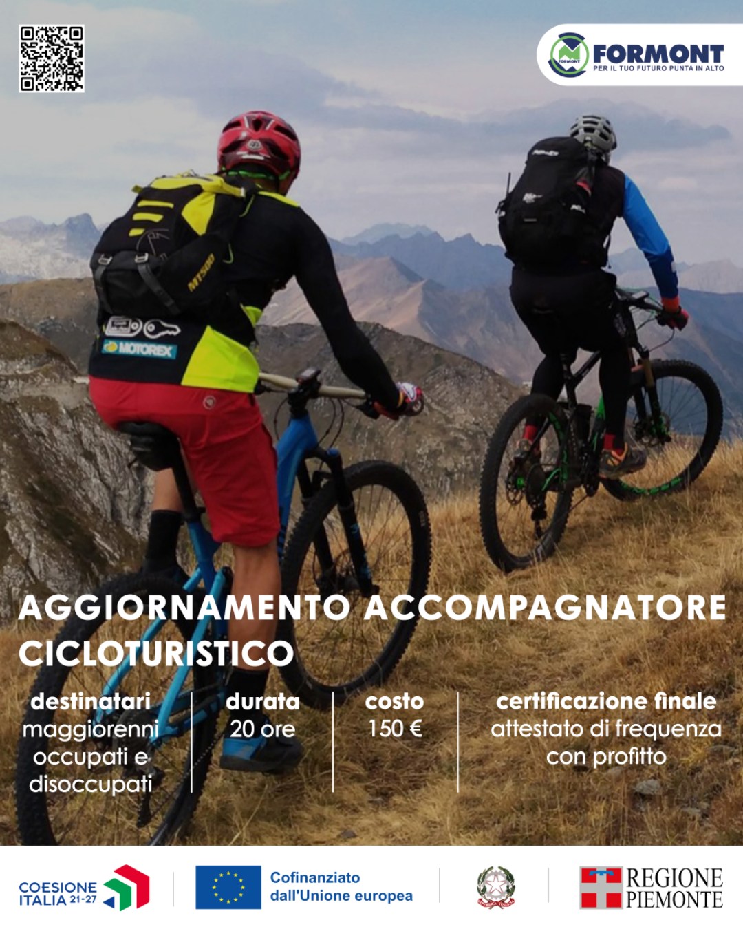 AGGIORNAMENTO ACCOMPAGNATORE CICLOTURISTICO (Area Piemonte Nord – Ovest)