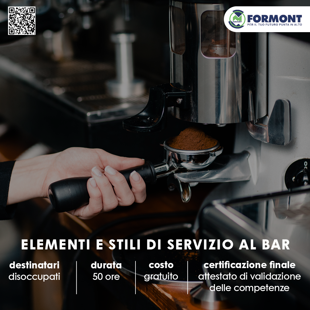 ELEMENTI E STILI DI SERVIZIO AL BAR – (GOL)
