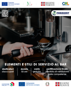 ELEMENTI E STILI DI SERVIZIO AL BAR – (GOL)