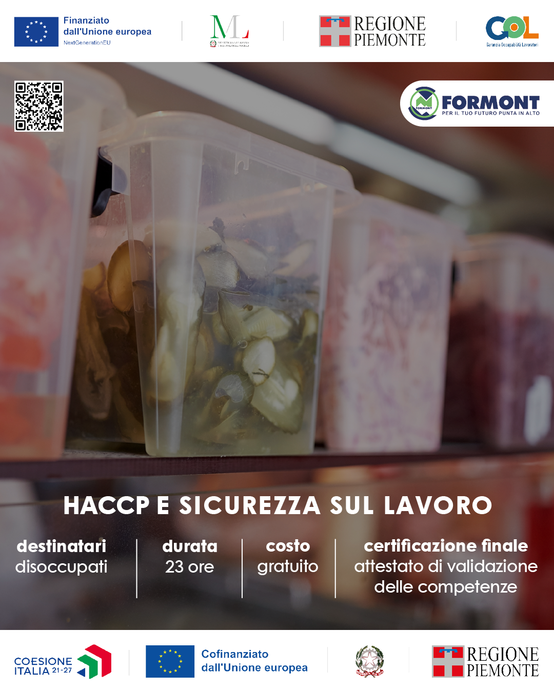 HACCP E SICUREZZA SUL LAVORO – (GOL)