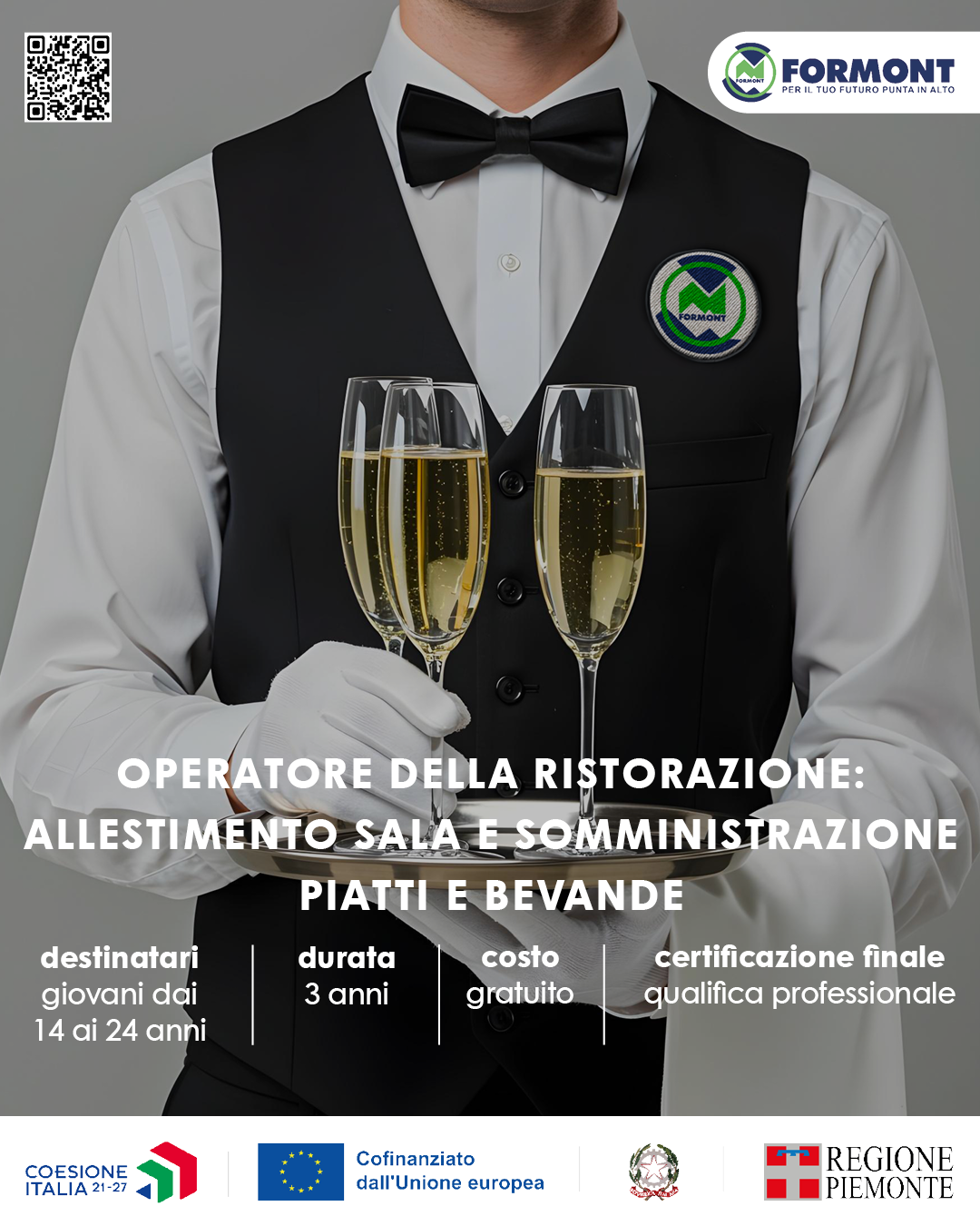OPERATORE DELLA RISTORAZIONE: ALLESTIMENTO SALA E SOMMINISTRAZIONE PIATTI E BEVANDE