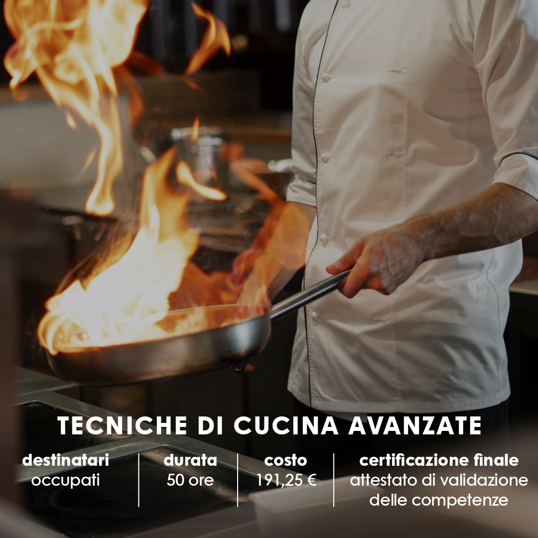 TECNICHE DI CUCINA AVANZATE – (FICP)