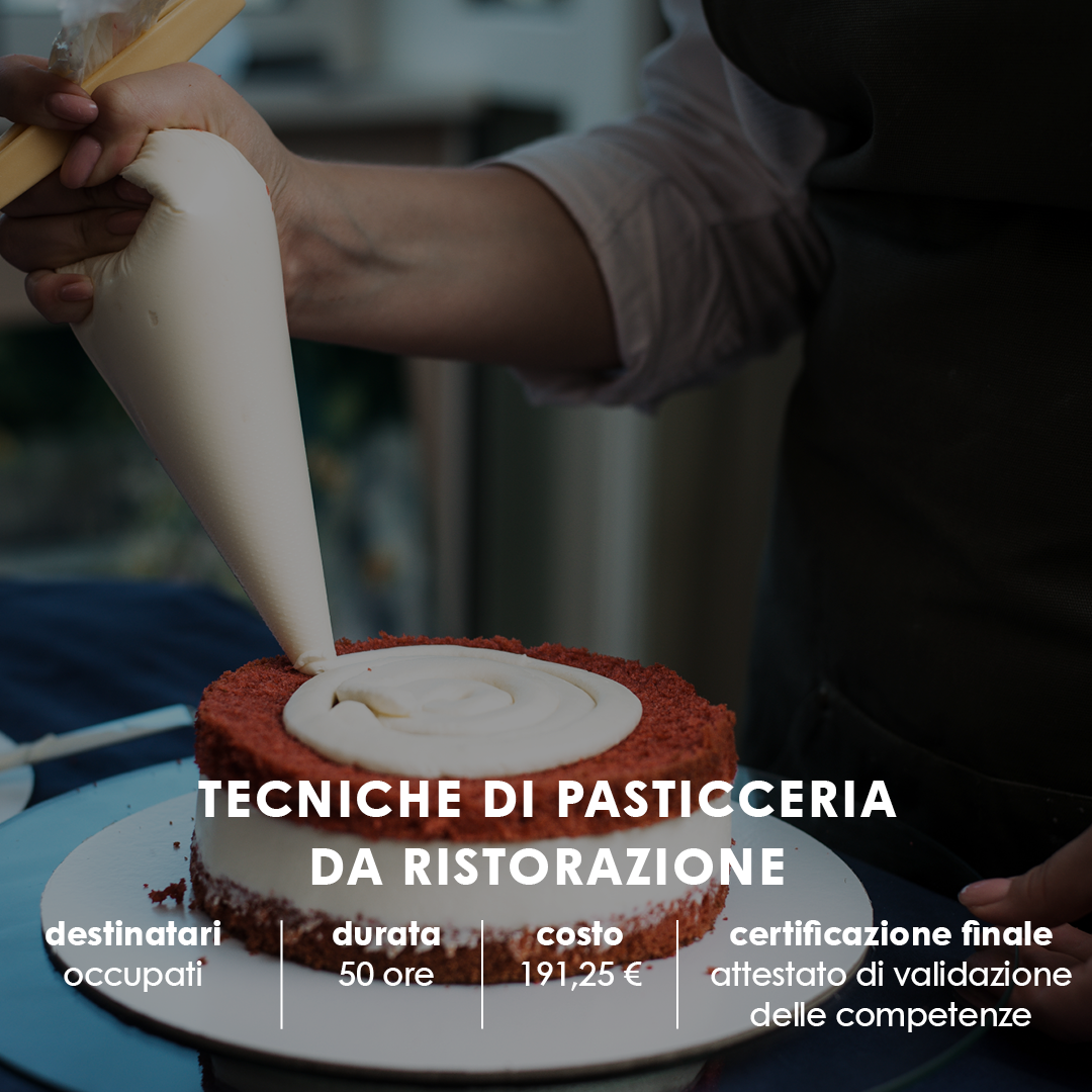 TECNICHE DI PASTICCERIA DA RISTORAZIONE – (FICP)