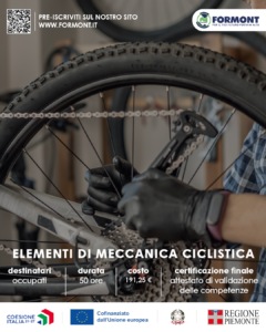 PEVERAGNO – ELEMENTI DI MECCANICA CICLISTICA – FICP per occupati