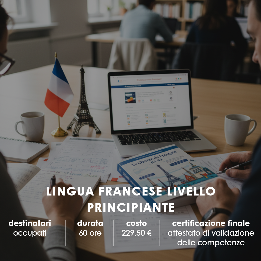 PEVERAGNO – LINGUA FRANCESE Livello PRINCIPIANTE – FICP per occupati