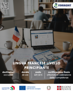 PEVERAGNO – LINGUA FRANCESE Livello PRINCIPIANTE – FICP per occupati