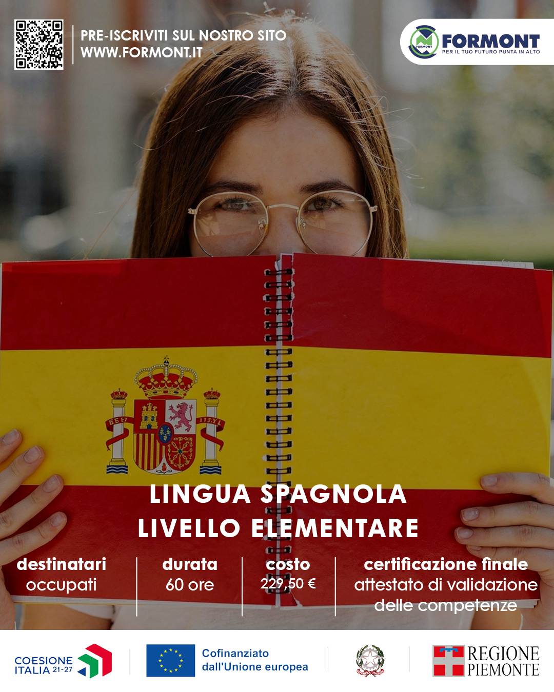 PEVERAGNO – LINGUA SPAGNOLA Livello elementare – FICP per occupati