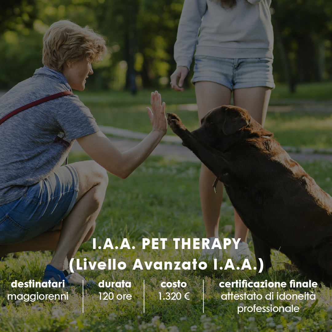 PEVERAGNO – I.A.A. PET THERAPY (Livello Avanzato I.A.A.)