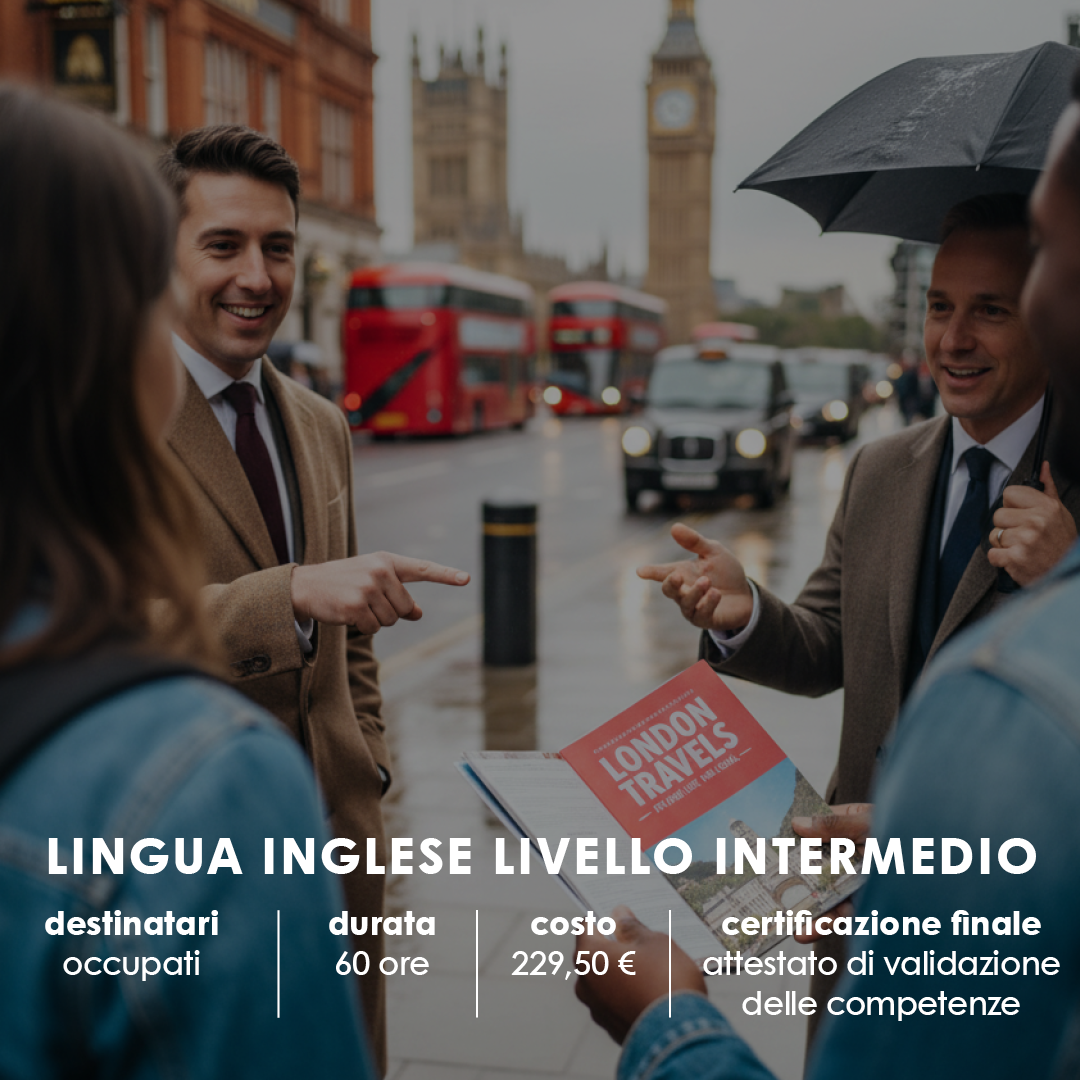 PEVERAGNO – LINGUA INGLESE Livello INTERMEDIO – FICP per occupati