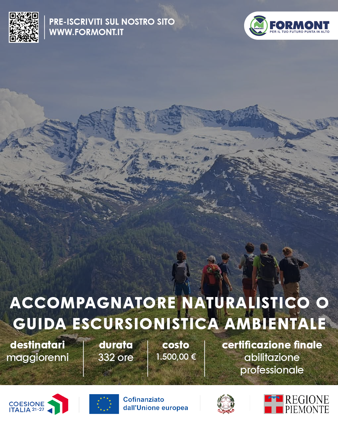 ACCOMPAGNATORE NATURALISTICO O GUIDA ESCURSIONISTICA AMBIENTALE – 2026/2027 – A PAGAMENTO