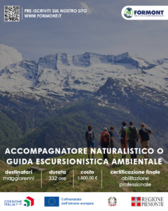 ACCOMPAGNATORE NATURALISTICO O GUIDA ESCURSIONISTICA AMBIENTALE – 2026/2027 – A PAGAMENTO