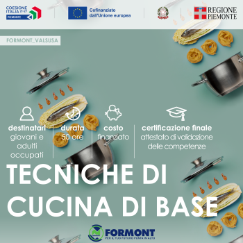 (FRONTE)TECNICHE DI CUCINA DI BASE