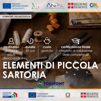 (FRONTE) - Elementi di Piccola Sartoria